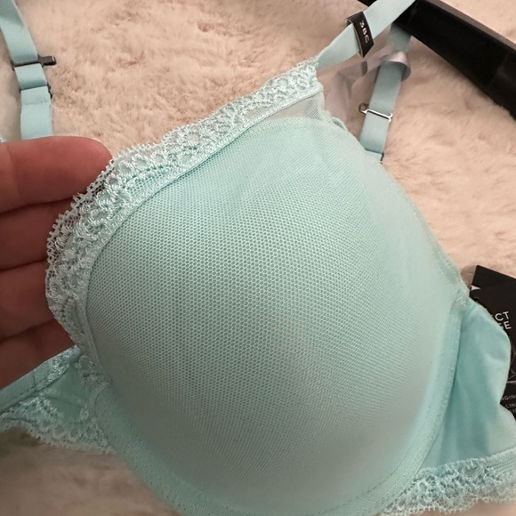 Simply Vera The Perfect Plunge Bra 38C aqua blue - Picture 2 of 16
